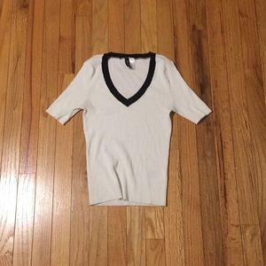 White Fitted T-Shirt